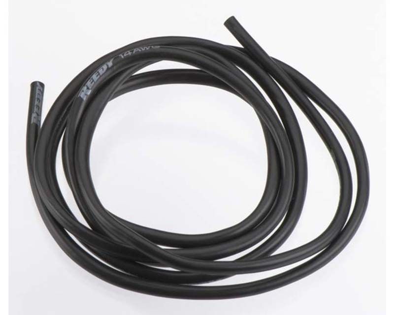 Team Associated 648 Pro Silicone Wire 14AWG Black 1m (648)