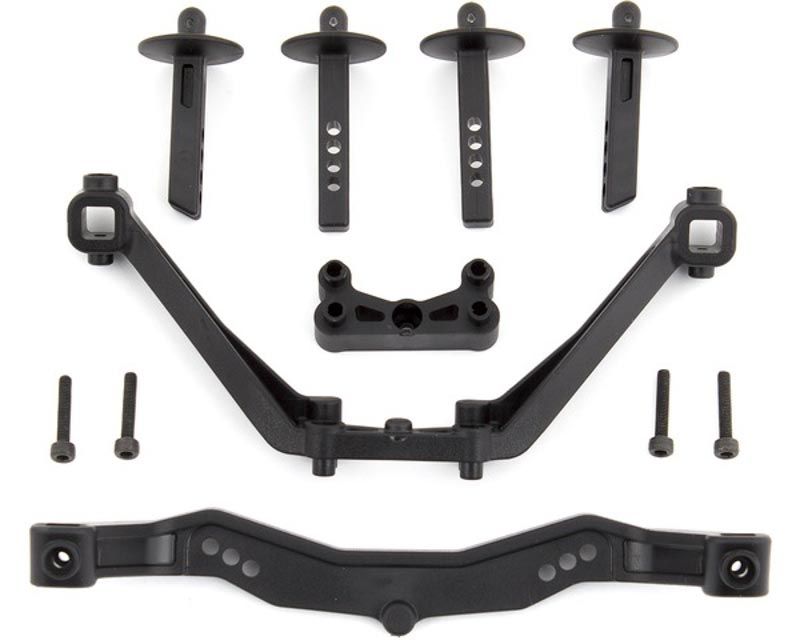 Team Associated 71124 SC6.1 Front Bumper and Nerf Bars (71124)