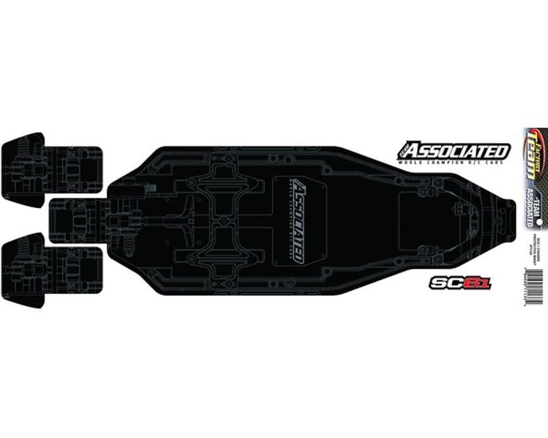 Team Associated 71133 SC6.1 FT Chassis Protective Sheet Printed RC10 T6.x (71133)