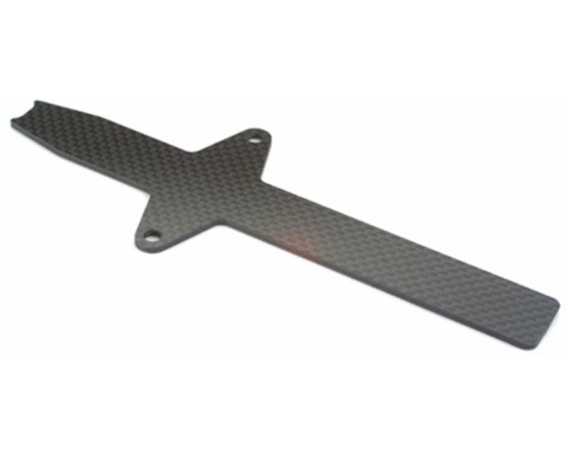 Team Associated 7452 FT Woven Carbon Fiber Battery Strap with Decal RC10 T4.x (7452)