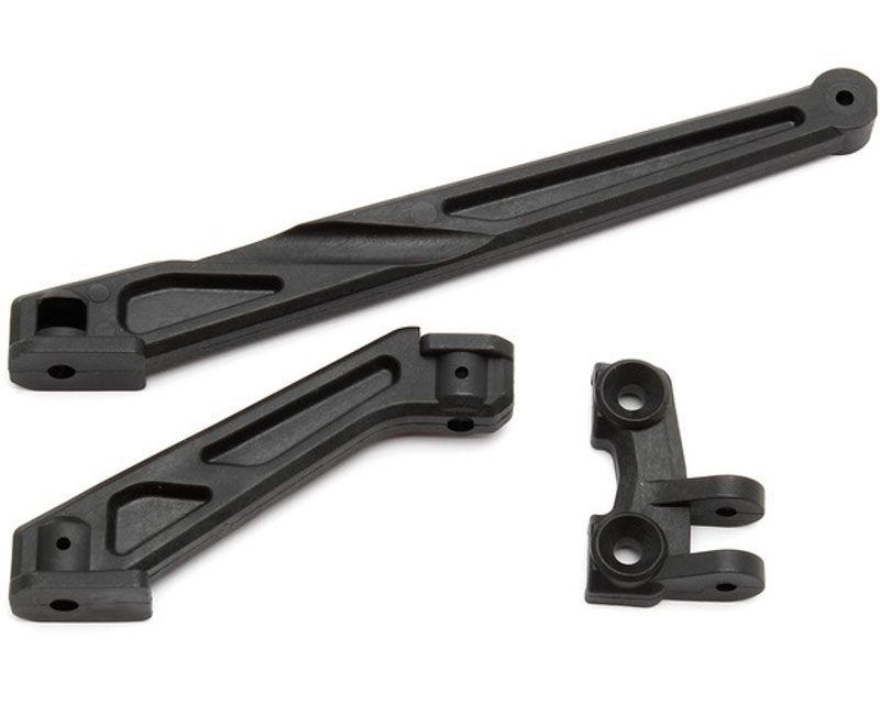 Team Associated 81032 RC8B3 Chassis Braces Long (Front and Rear) (81032)
