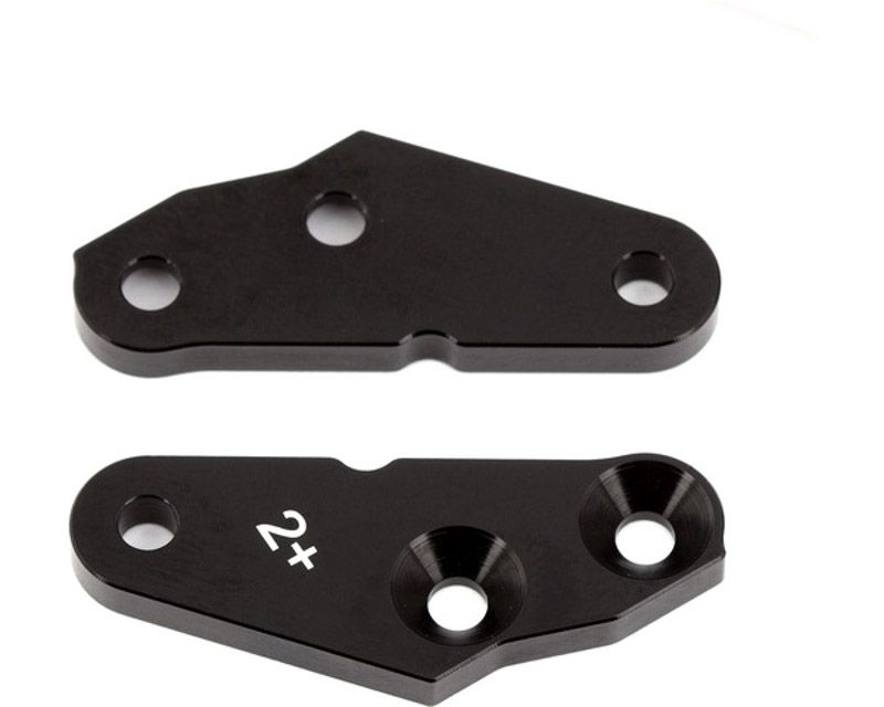 Team Associated 81063 FT RC8B3 Steering Block Arms +2 deg. Aluminum (81063)
