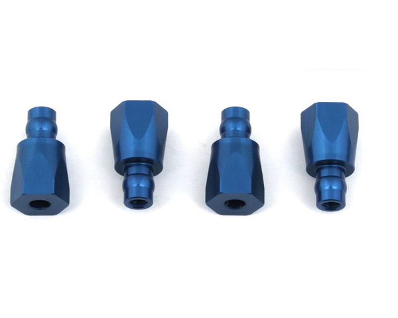 Team Associated 81410 RC8B3.1 Shock Bushings Aluminum Blue (81410)