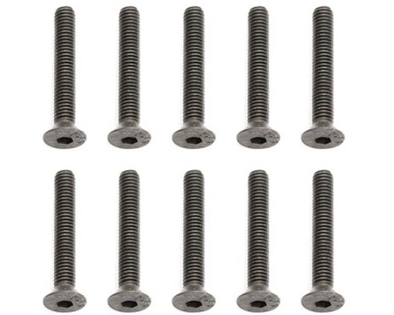 Team Associated 89210 Flat Head Cap Screw RC8e Truck Electric Buggy M3x20mm (10) (89210)
