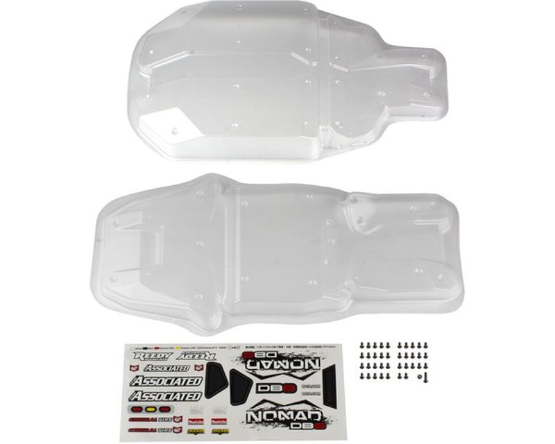 Team Associated 89605 Nomad Body DB8 (Clear) (89605)