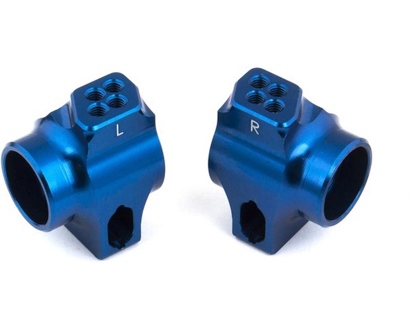 Team Associated 91760 B6 FT Blue Aluminum Rear Hubs RC10 B6D (91760)