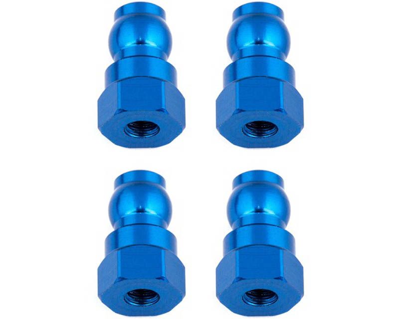 Team Associated 91816 Shock Bushings 12 mm Aluminum RC10 B6D Blue (91816)