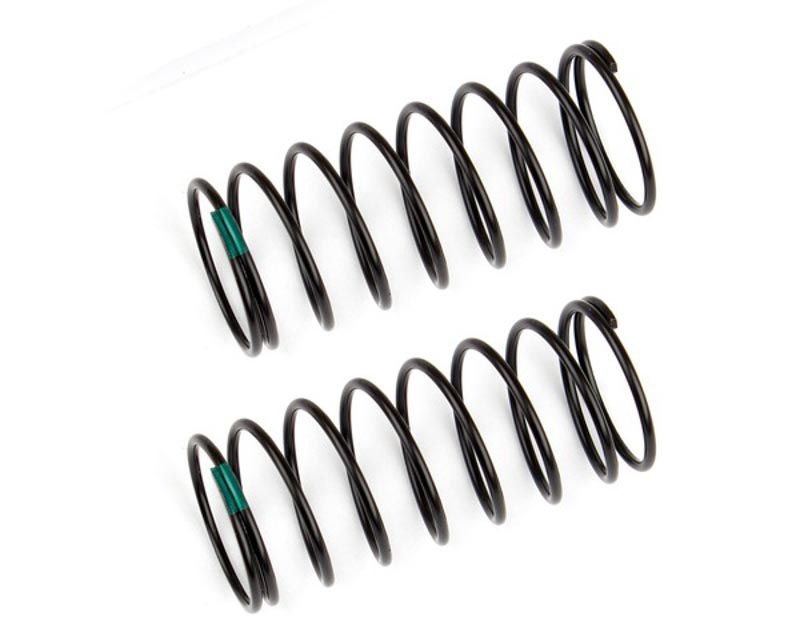 Team Associated 91830 Front Shock Springs RC10 B6D Green 3.10 lb in L44mm (91830)