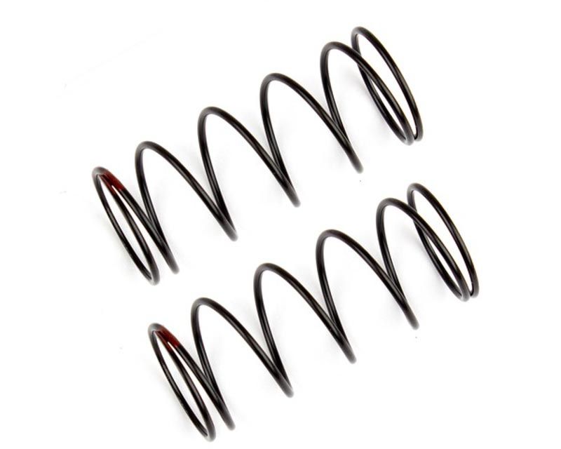 Team Associated 91835 Front Shock Springs RC10 B6D Red 4.60 lb in L44mm (91835)