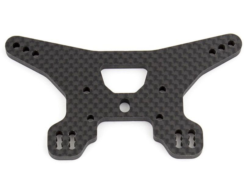 Team Associated 92012 Rear Shock Tower Woven Carbon Fiber RC10B64 Club Racer (92012)
