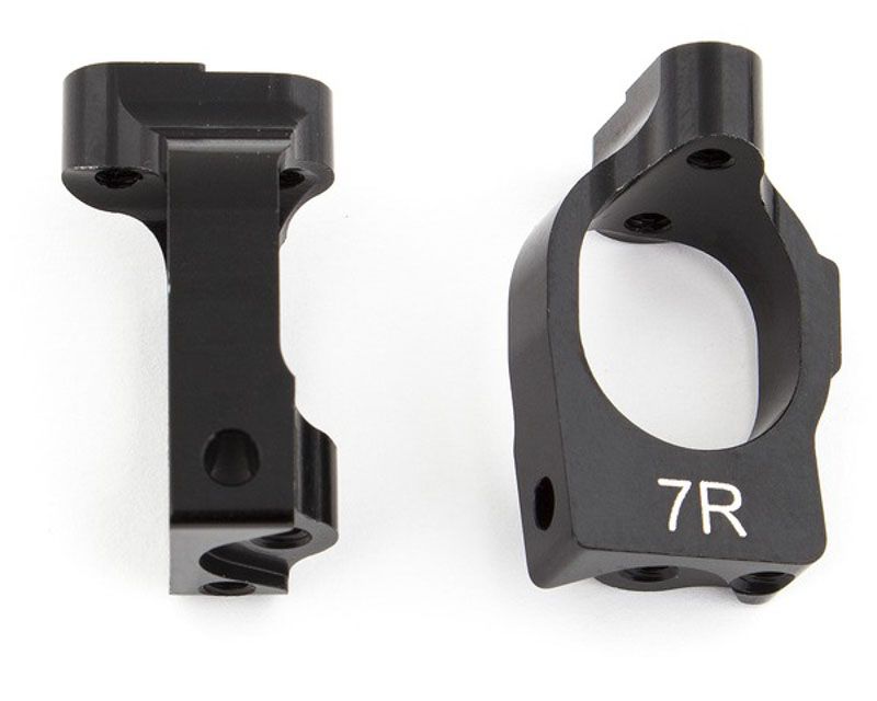Team Associated 92028 B64 Aluminum Caster Blocks 7 deg. 4wd (in Kit B64) (92028)