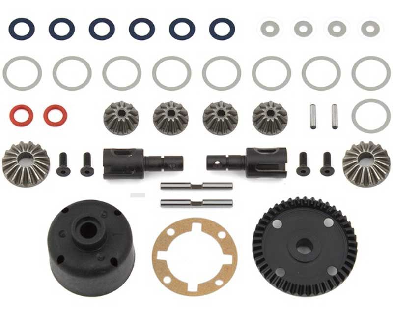 Team Associated 92073 Gear Diff Kit Front and Rear B64D RC10B64 Club Racer (92073)