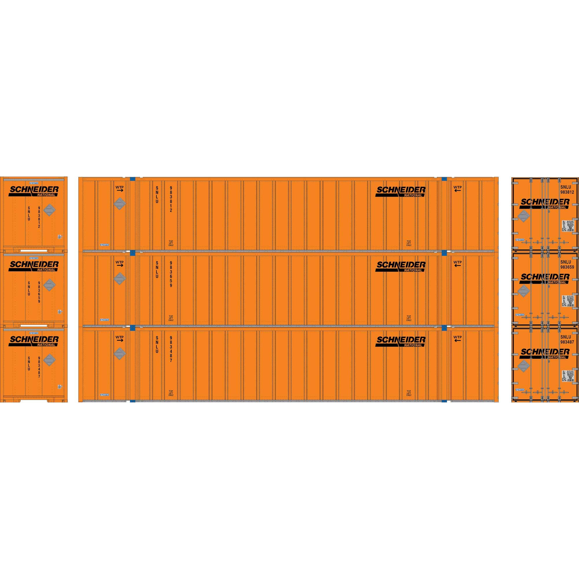HO 53' Stoughton Container (ATH-2320)