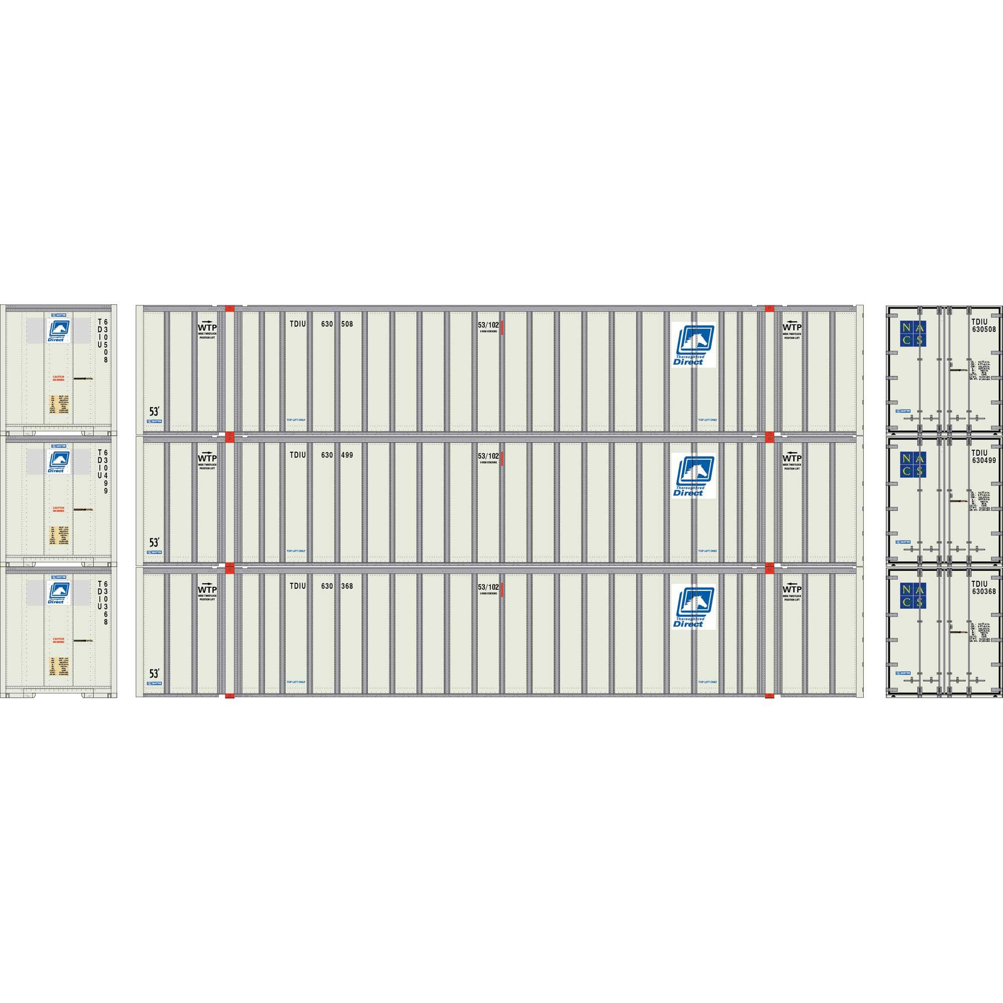 HO 53' Stoughton Container (ATH-2323)