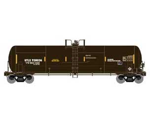 Athearn 15920 HO Scale RTC 20,900 Gallon Acid Tank Car Black UTLX 920036