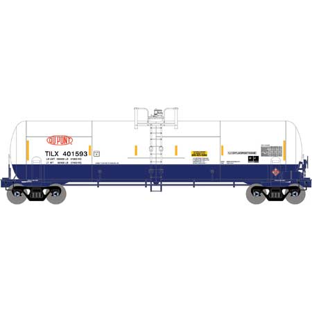 Athearn 15926 HO Scale RTC 20,900 Gallon Acid Tank Car Dupont TILX 401593