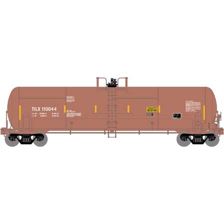 Athearn 15932 HO Scale RTC 20,900 Gallon Acid Tank Car Red/Brown TILX 110044