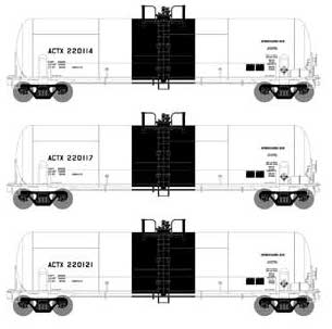 Athearn 15937 HO Scale RTC 20,900 Gallon Acid Tank Car ACTX