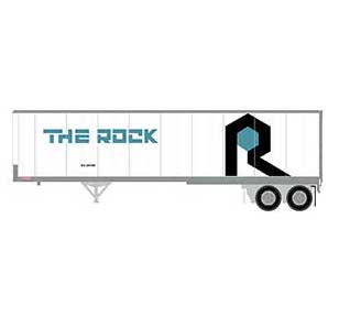 Athearn 16130 HO Scale 40' Fruehauf Z-Van Trailer Rock Island RIZ 209251