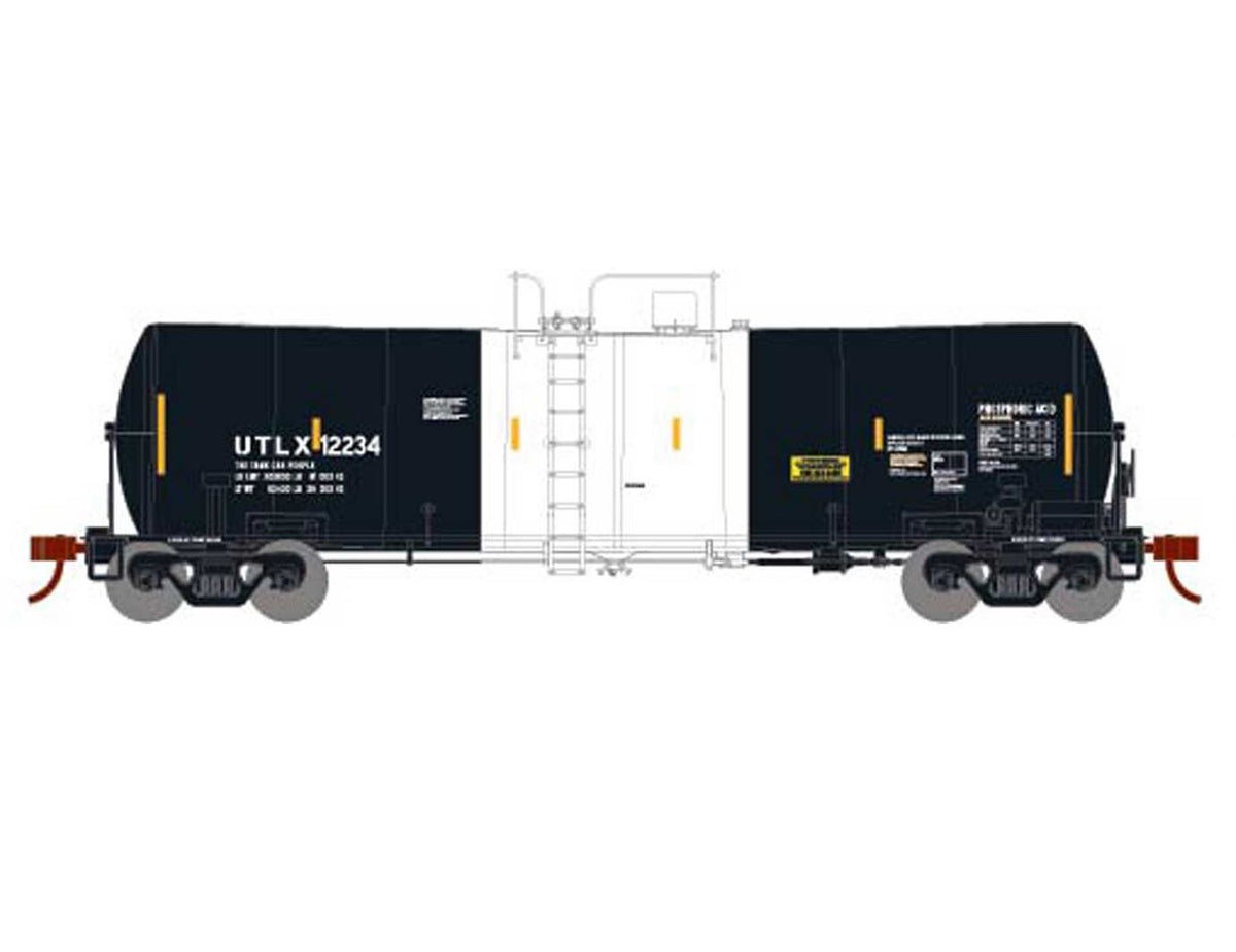 Athearn 16347 HO Scale 16k Clay Slurry Tank Car UTLX 12234