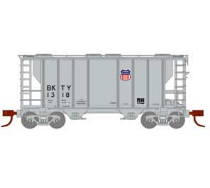 Athearn 17062 N Scale PS-2 2600 Covered Hopper Union Pacific UP 1318