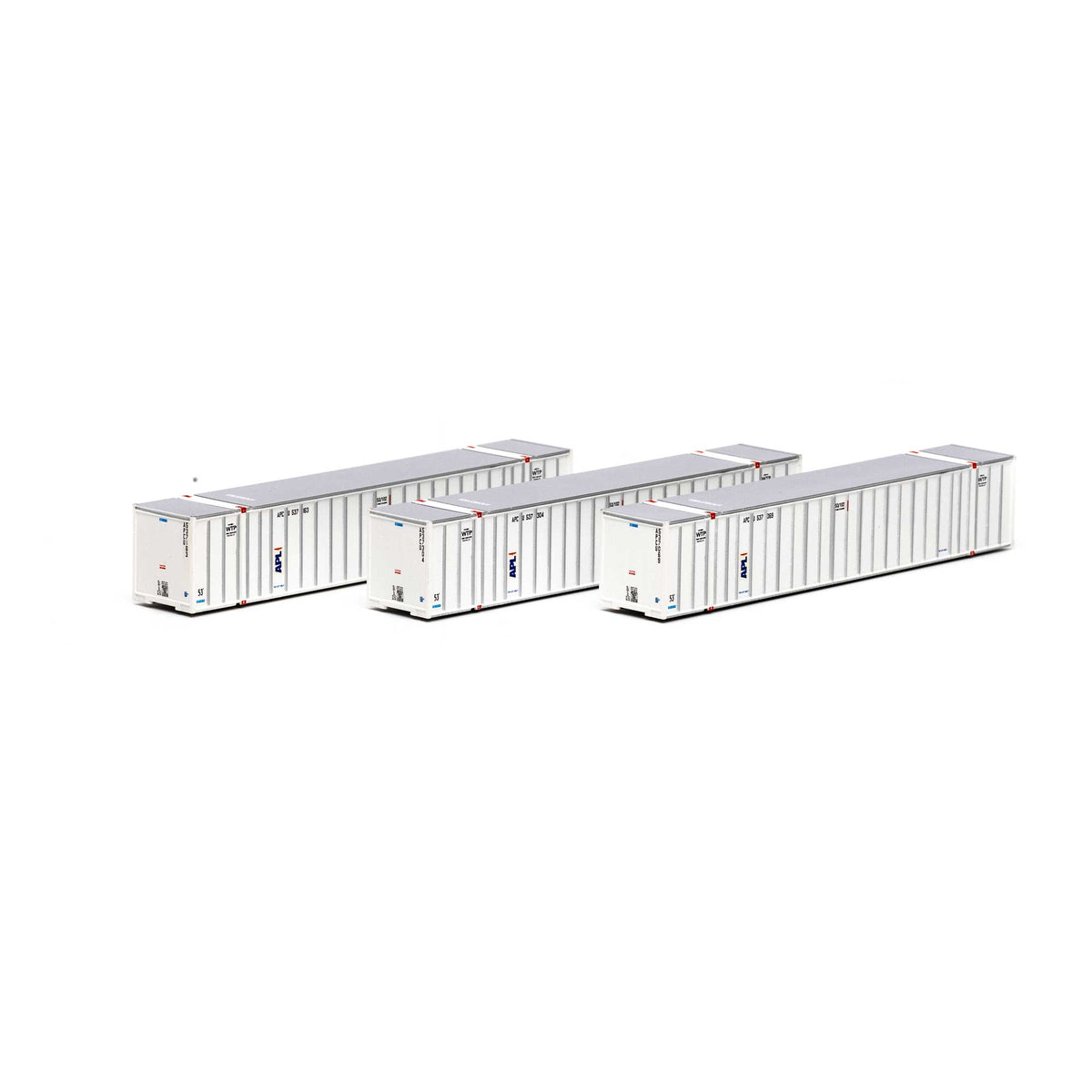 Athearn 17653 N Scale 53' Stoughton Intermodal Container APL