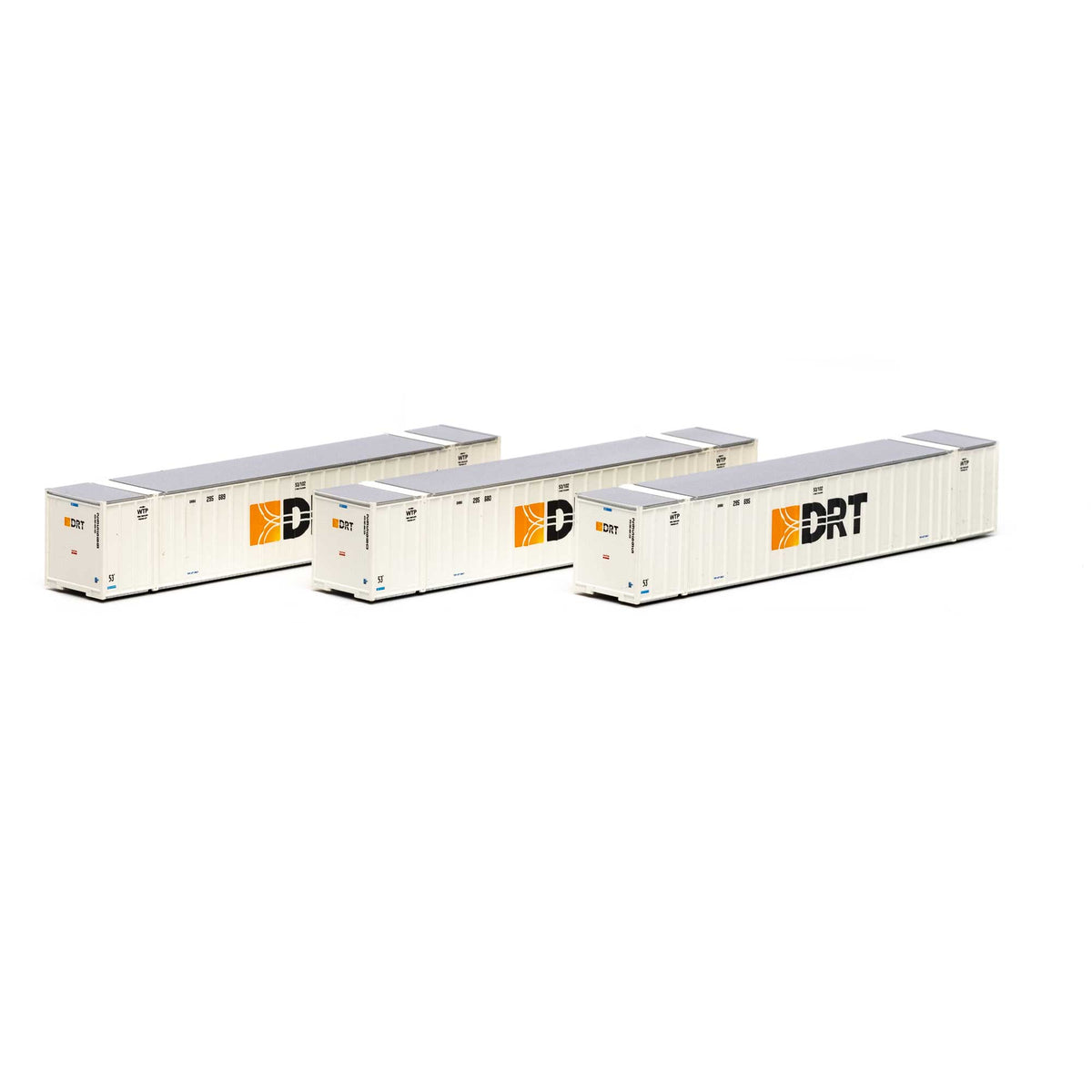 Athearn 17655 N Scale 53' Stoughton Intermodal Container DRT