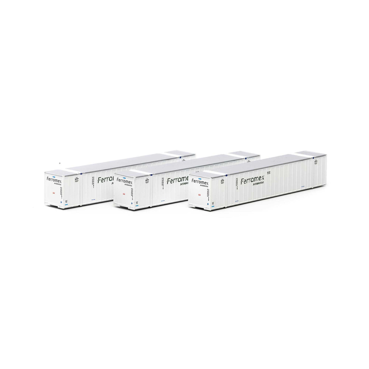 Athearn 17656 N Scale 53' Stoughton Intermodal Container Ferromex