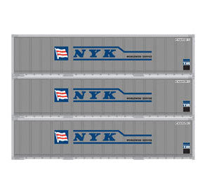 Athearn 17705 N Scale 40' Smooth Side Container NYK