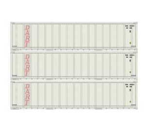 Athearn 17708 N Scale 40' Smooth Side Container DART