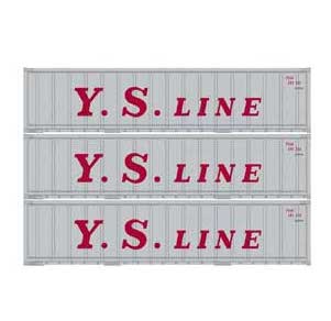 Athearn 17709 N Scale 40' Smooth Side Container YS Line