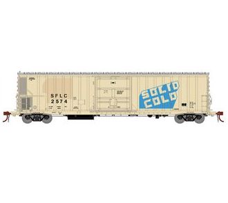 Athearn 24619 N Scale FGE 57' Mechanical Reefer Ex-FGE / Santa Fe Leasing SFLC 2574