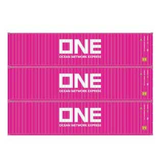 Athearn 27039 HO Scale 40' High Cube Container Ocean Network Express ONE