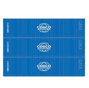 Athearn 27041 HO Scale 40' High Cube Container Cosco Shipping