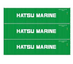 Athearn 27173 HO Scale 40' High Cube Container Hatsu Marine