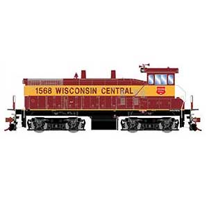 Athearn 28657 HO Scale EMD SW1500 Wisconsin Central WC 1568