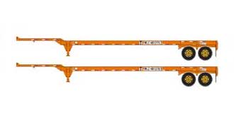 Athearn 28835 HO Scale 45' Container Chassis Yang Ming