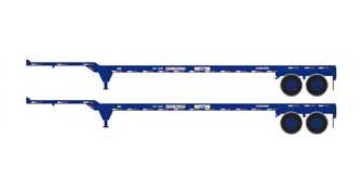 Athearn 28838 HO Scale 45' Container Chassis NYK