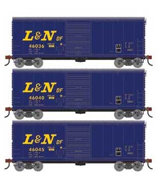 Athearn 67747 HO Scale RTR 40' Modernized Boxcar Louisville & Nashville L&N