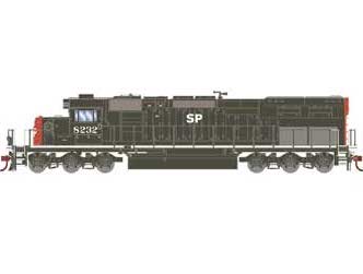 Athearn 72061 HO Scale RTR EMD SD40T-2 "Roseville Repaints" Southern Pacific SP 8232