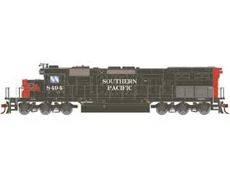 Athearn 72169 HO Scale RTR EMD SD40T-2 "As Delivered" Southern Pacific SP 8494 DCC Sound