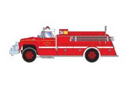 Athearn 92036 HO Scale San Francisco Ford F-850 Fire Truck