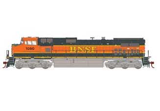 Athearn Genesis 2.0 G31512 HO Scale Dash 9-44CW "Primed for Grime" H1 BNSF 1050