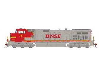 Athearn Genesis 2.0 G31629 HO Scale Dash 9-44CW BNSF 767 with DCC Sound