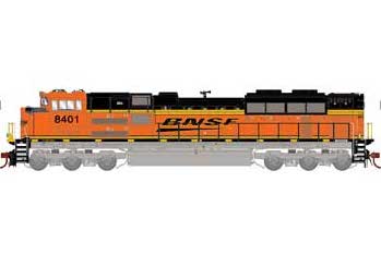 Athearn Genesis 2.0 G75810 HO Scale SD70ACe BNSF 8401 DCC Sound