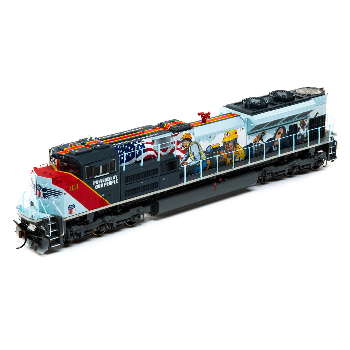 Athearn Genesis G01111 HO Scale SD70ACe Union Pacific "Powered by Our People" UP 1111 DCC Sound