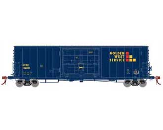 Athearn Genesis G26839 HO Scale 50' PC&F Boxcar Golden West Service GVSR 136205
