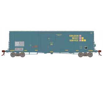 Athearn Genesis G26845 HO Scale 50' PC&F Boxcar "Primed for Grime" Ex Golden West SSW 23917