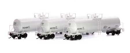 Athearn Genesis G40172 HO Scale GATC 20,000 Gal Tank Car White GATX