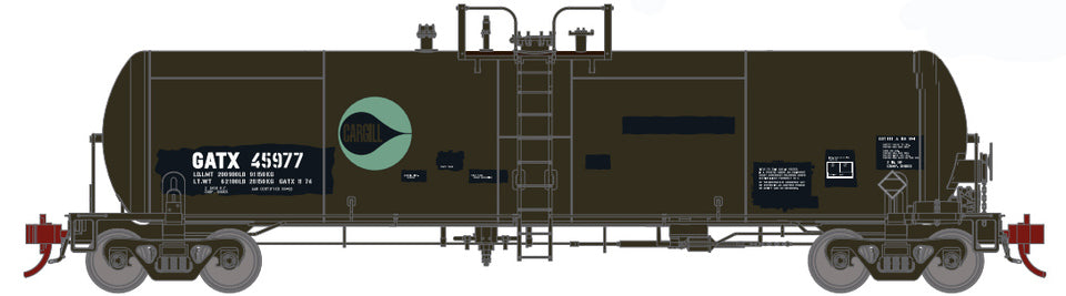 Athearn Genesis G40202 HO Scale GATC 20,000 Gal Tank Car Cargill GATX 45988